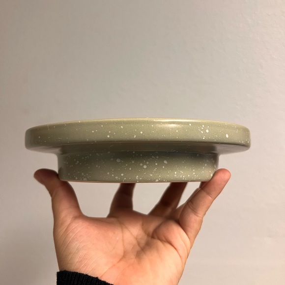Sage green ceramic tray - Picture 3 of 7